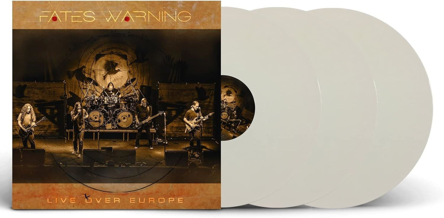Fates Warning - Live Over Europe 3x White Vinyl LP Reissue