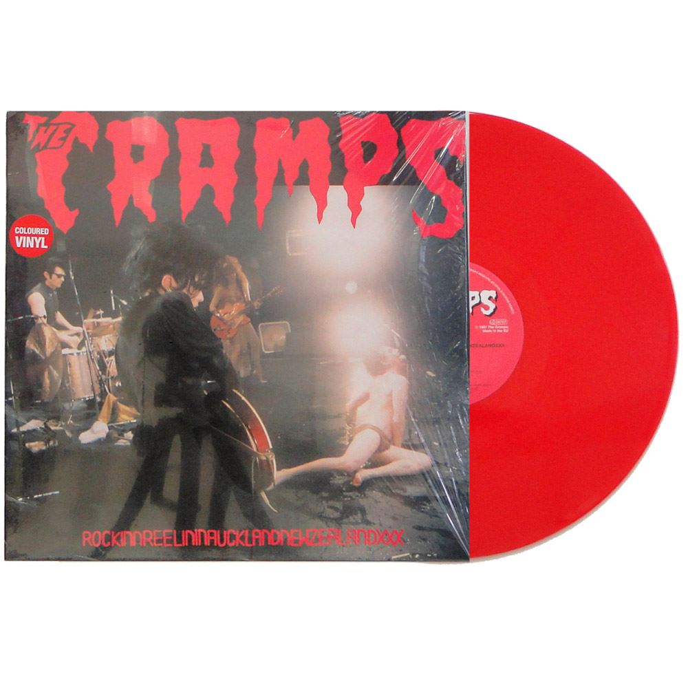 The Cramps - Rockinnreelininaucklandnewzealandxxx Red Vinyl LP