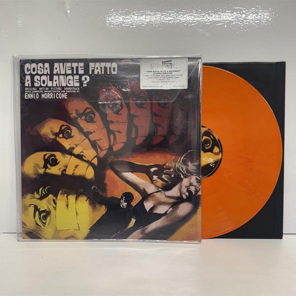 Cosa Avete Fatto A Solange? (Original Motion Picture Soundtrack) - Ennio Morricone Limited Edition 180G Flaming Orange Vinyl LP