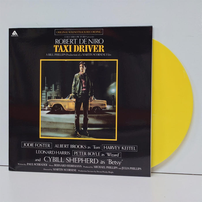 Taxi Driver (Original Soundtrack Recording) - Bernard Herrmann Limited Edition 180G Yellow Vinyl LP Reissue