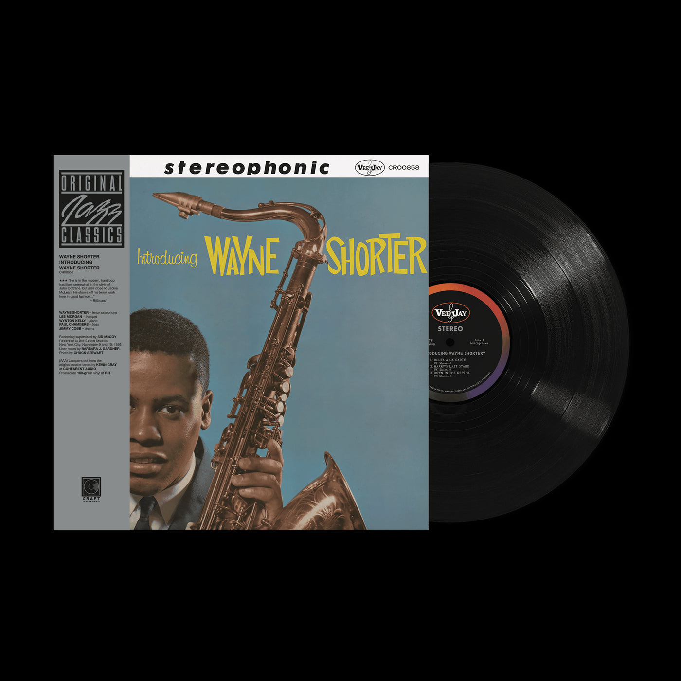 Wayne Shorter - Introducing Wayne Shorter 180G Vinyl LP Reissue