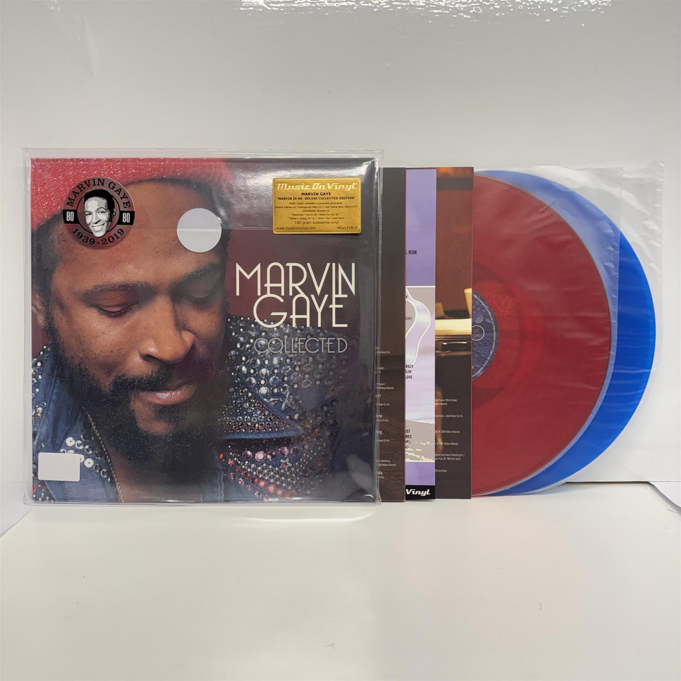 Marvin Gaye - Collected Limited Numbered 2x 180G Red / Blue Vinyl LP