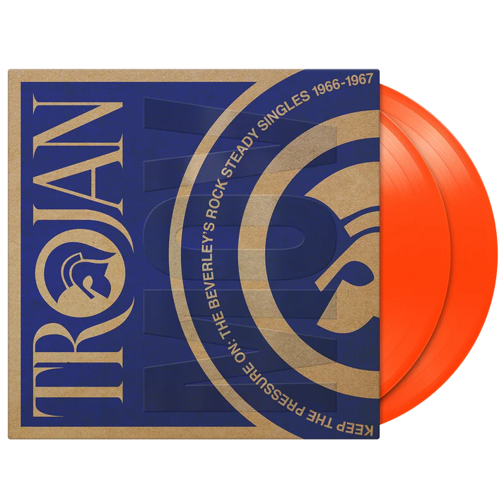 Keep The Pressure On: The Beverley's Rock Steady Singles 1966-1967 - V/A Limited Edition 2x 180G Orange Vinyl LP
