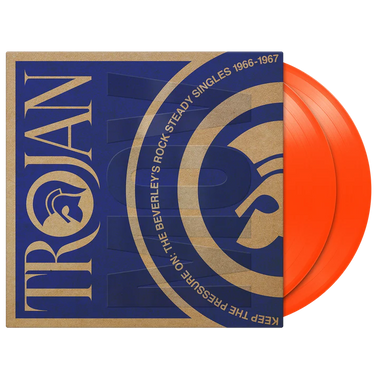 Keep The Pressure On: The Beverley's Rock Steady Singles 1966-1967 - V/A Limited Edition 2x 180G Orange Vinyl LP