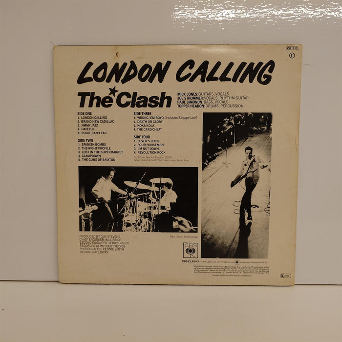 The Clash - London Calling 2x Vinyl LP