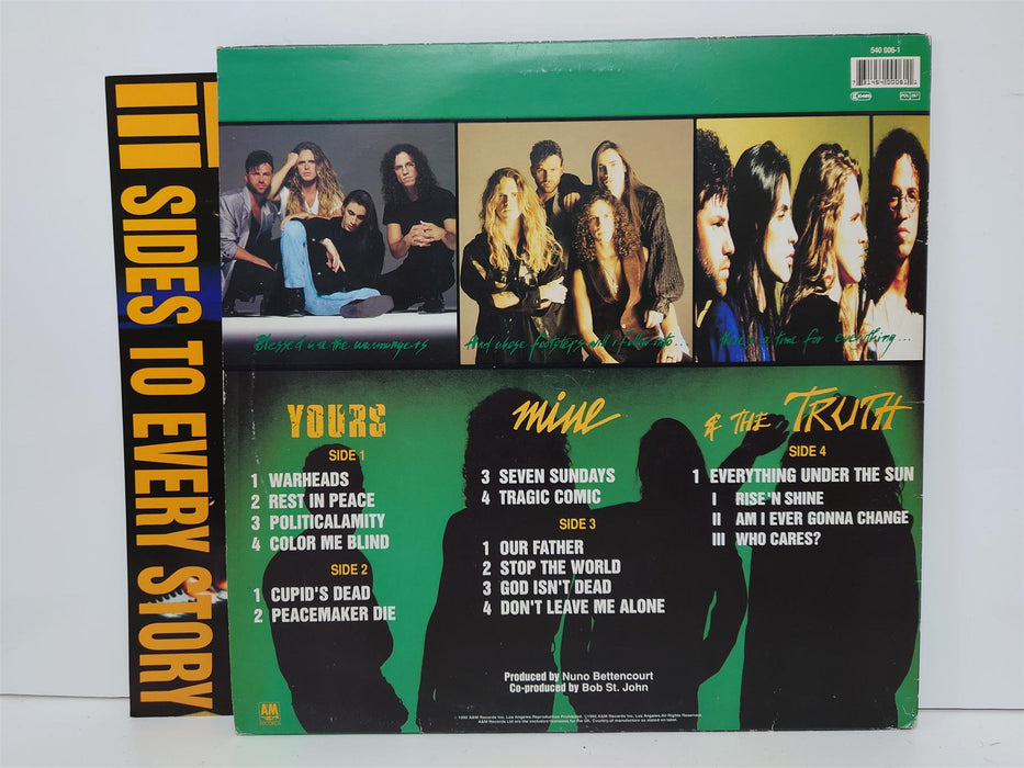 Extreme - Three Sides To Every Story 2x Vinyl LP