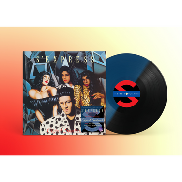 S'Express - Original Soundtrack (Half-half Black and Blue Vinyl) National Album Day Black & Blue Vinyl LP Reissue