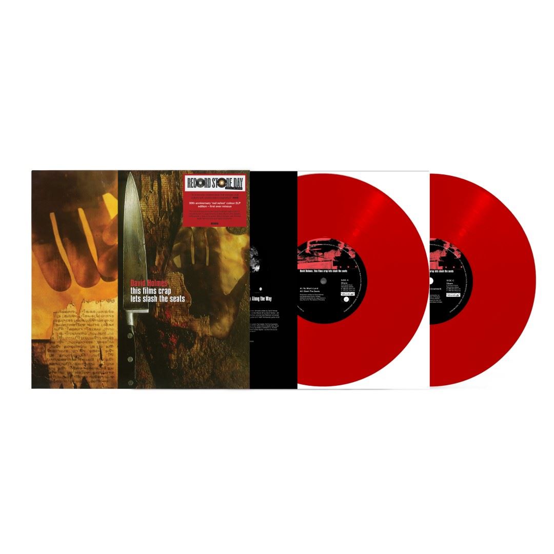 David Holmes - This Films Crap Lets Slash The Seats RSD 2026 2x Red Velvet Vinyl LP Reissue
