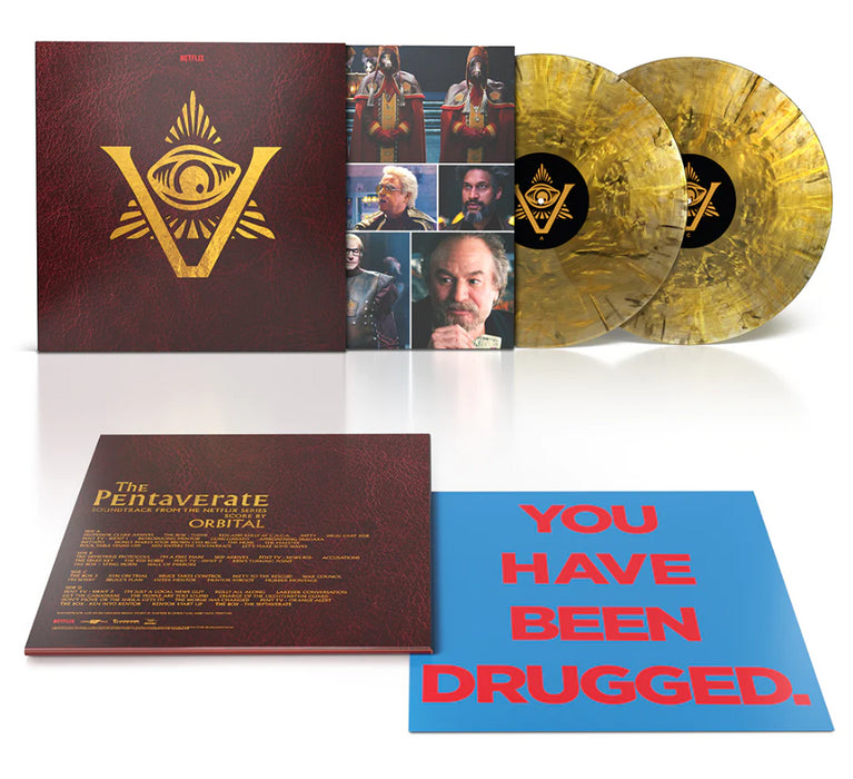 The Pentaverate - Orbital 2x Metallic Gold & Black Vinyl LP