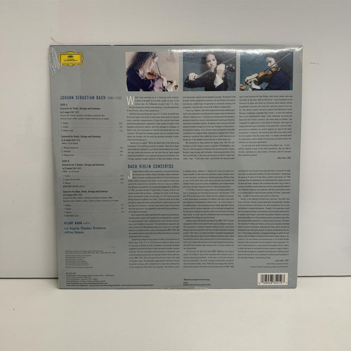 Hilary Hahn - Concertos 180G Vinyl LP