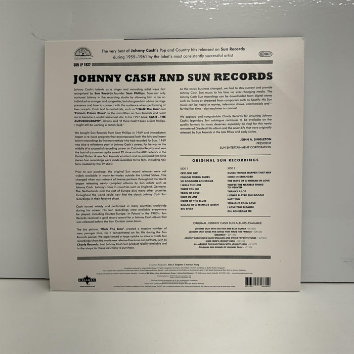 Johnny Cash - Greatest Hits - The Sun Records Years  Vinyl LP