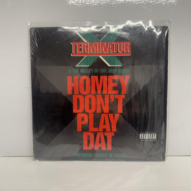 Terminator X - Homey Don't Play Dat 12" Vinyl Single