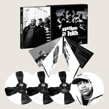 De La Soul - Stakes Is High 30th Anniversary 4x Black & White Vinyl LP UV Printed H-Side Box Set