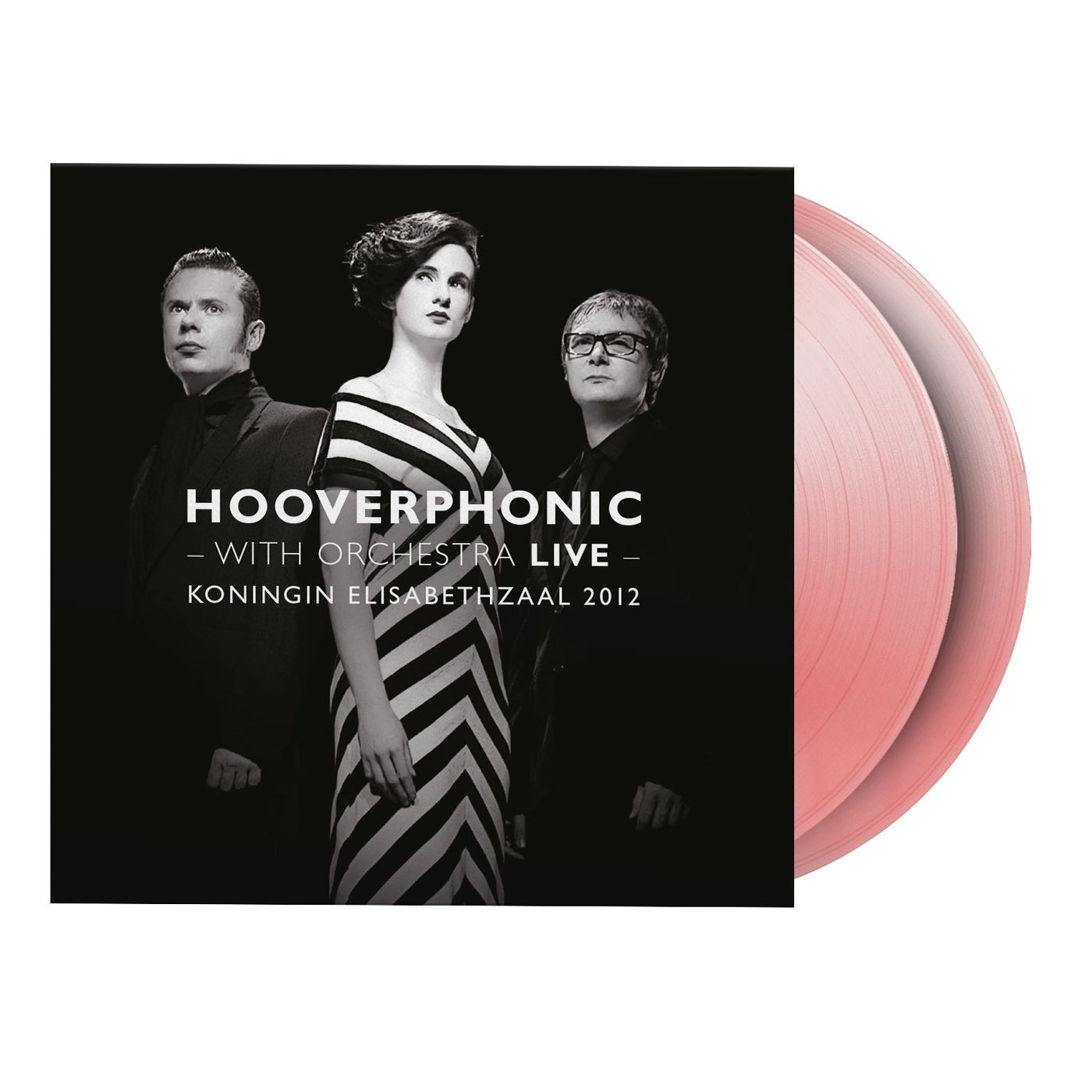 Hooverphonic - With Orchestra Live Limited Edition 2x 180G Translucent Pink Vinyl LP Reissue