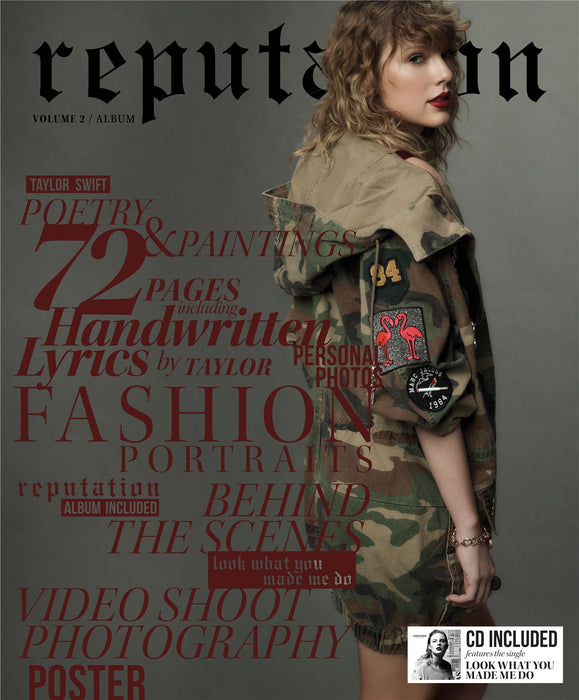 Taylor Swift - Reputation Volume 2 Magazine + CD