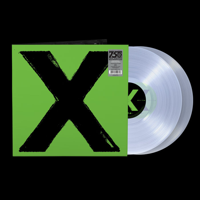Ed Sheeran  - X 2x Crystal Clear Vinyl LP Reissue