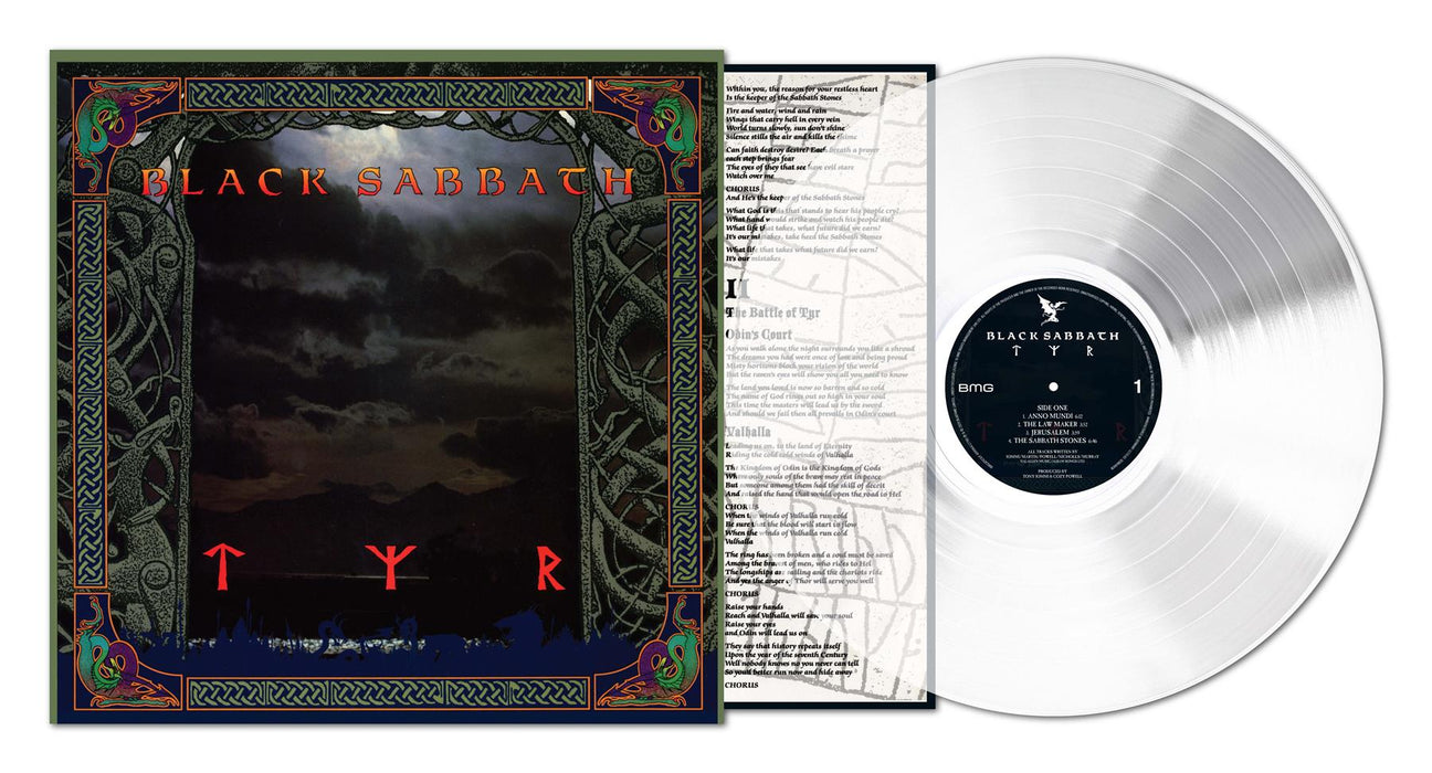 Black Sabbath - Tyr Ultra Clear Vinyl LP Remastered