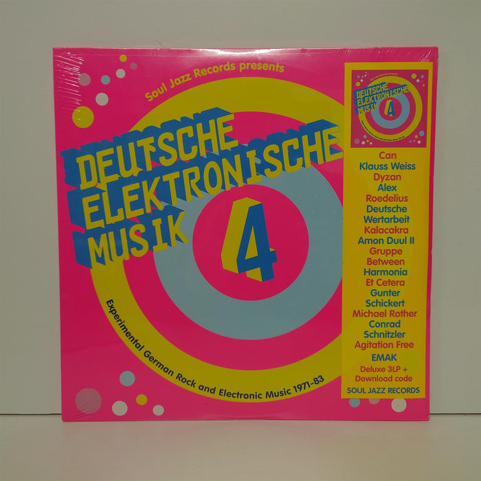 Deutsche Elektronische Musik 4 (Experimental German Rock And Electronic Music 1971-83) - V/A 3x Vinyl LP
