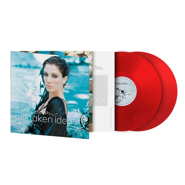 Delta Goodrem - Mistaken Identity Limited Edition 180G 2x Translucent Red Vinyl LP Reissue