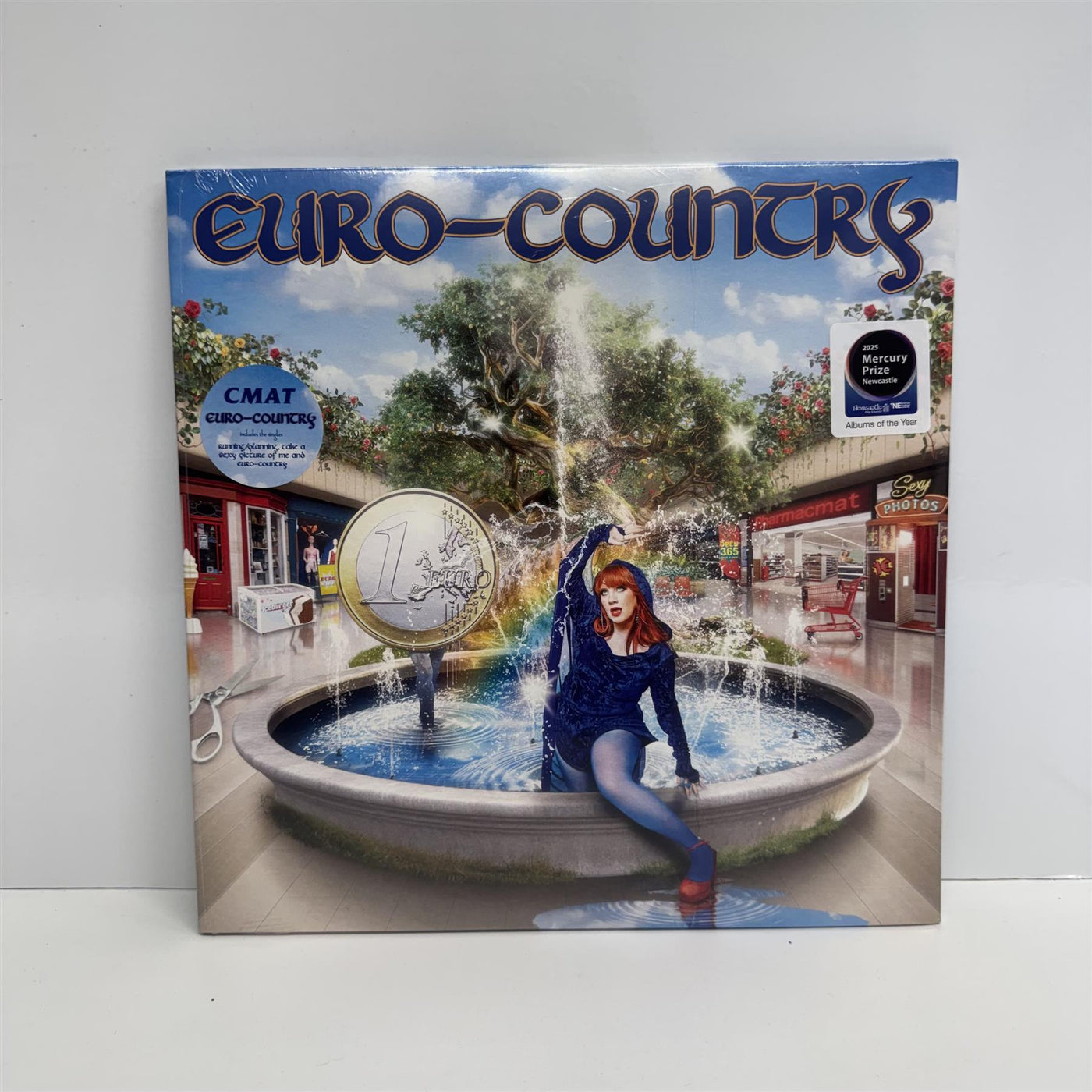 CMAT - Euro-Country 2x Cloudy Blue Vinyl LP