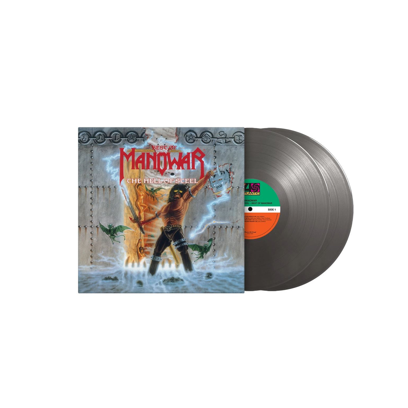 Manowar - Hell Of Steel Limited Edition 2x 180G Silver Vinyl LP Reissue