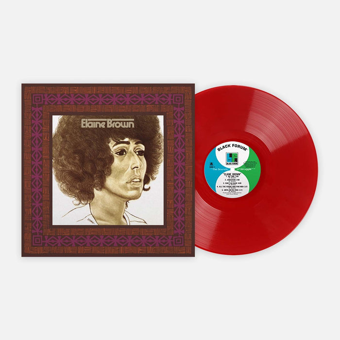 Elaine Brown - Elaine Brown Blood Red Wave Vinyl LP Reissue