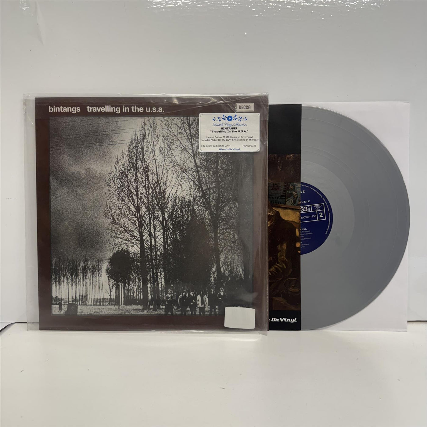 Bintangs - Travelling In The U.S.A. Limited Edition Silver Vinyl LP