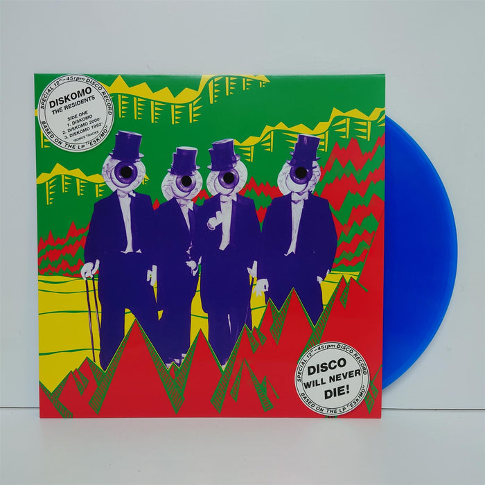 The Residents - Diskomo / Goosebump 180G Blue Vinyl EP Reissue