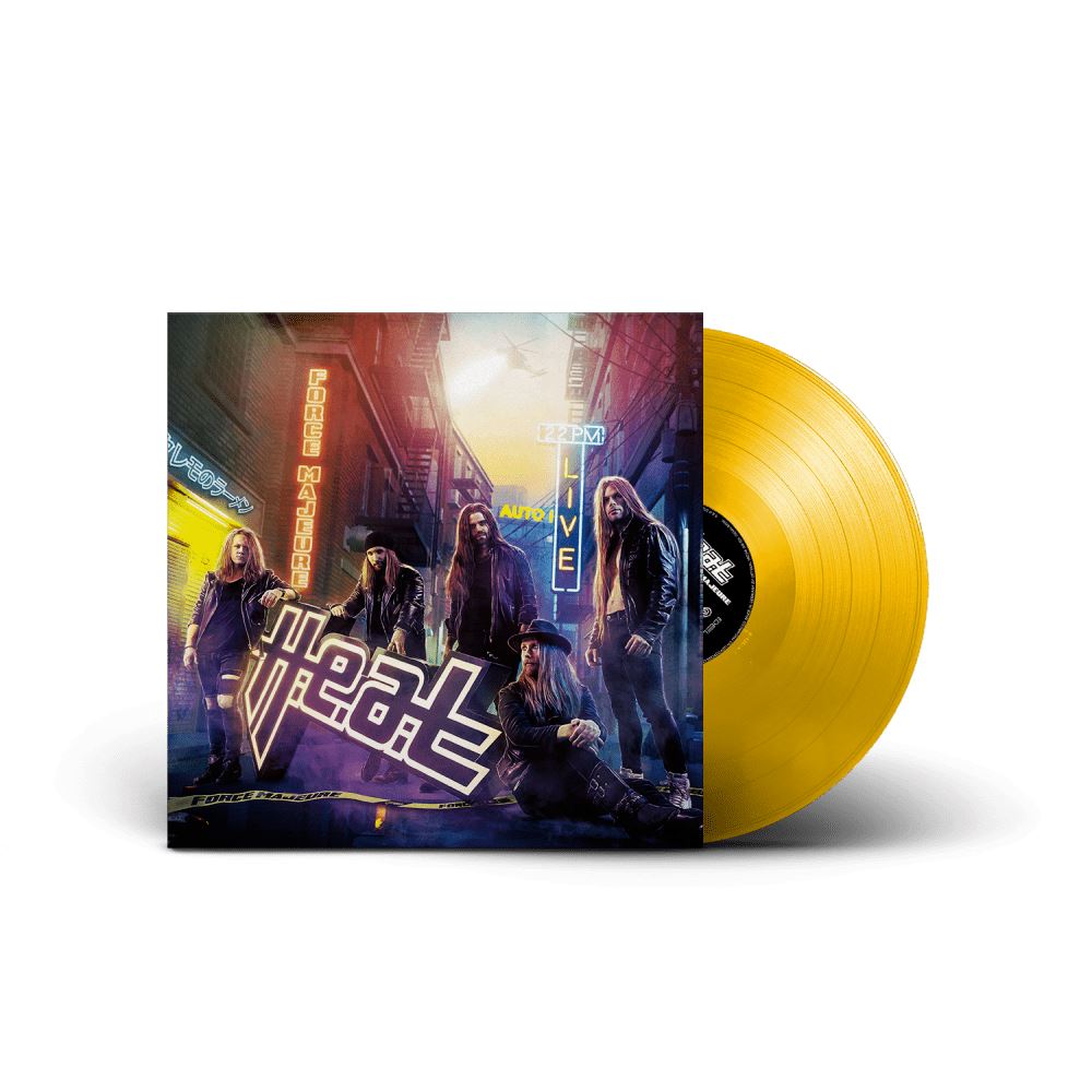 H.E.A.T - Force Majeure Yellow Vinyl LP