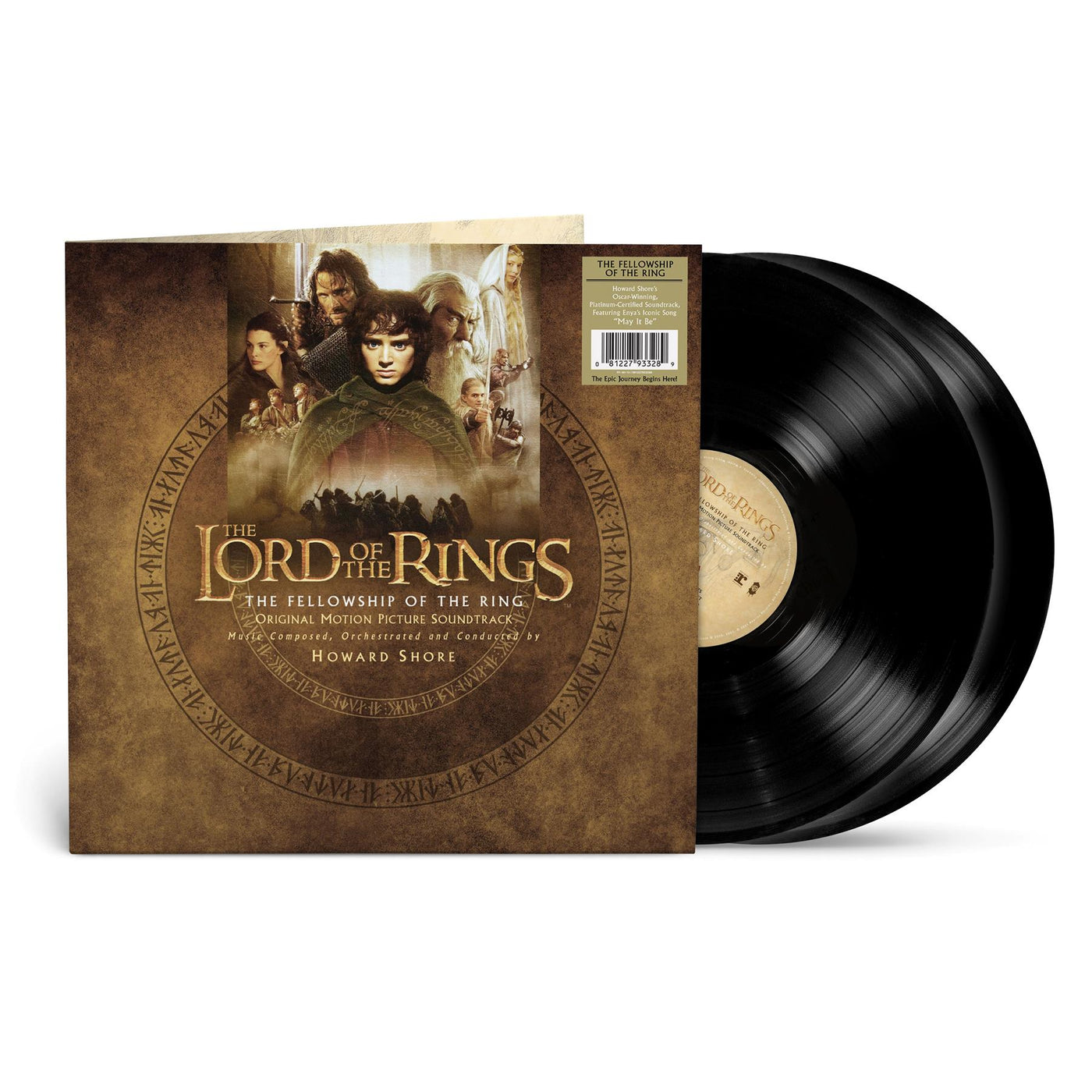 The Lord of the Rings: The Fellowship Of The Ring - Howard Shore 2x Vinyl LP