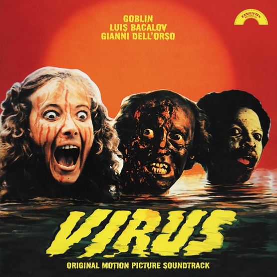Virus OST - Goblin / Gianni Dell'Orso RSD 2024 Orange Vinyl LP