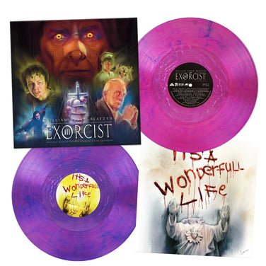 The Exorcist III (Original Motion Picture Score) - Barry De Vorzon 2x Pink and Purple Smoke Vinyl LP