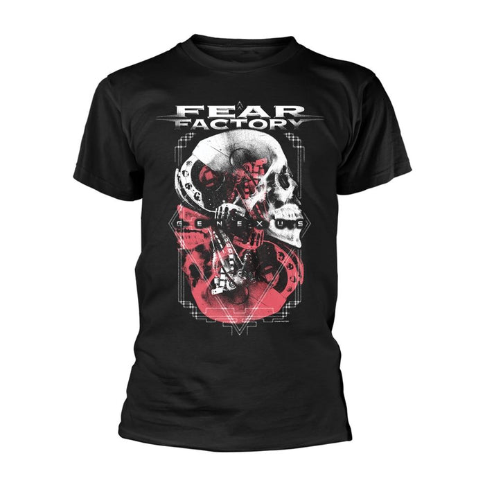 Fear Factory - Genexus Skull Poster T-Shirt