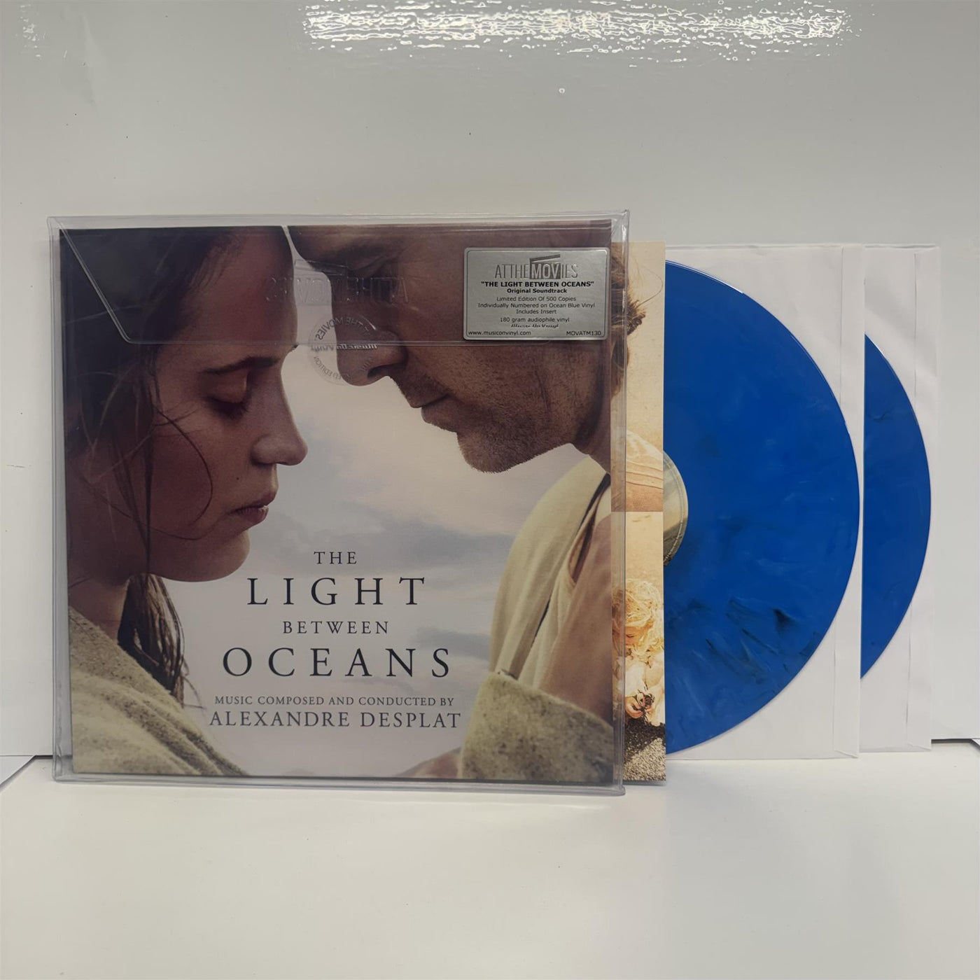 The Light Between Oceans (Original Soundtrack) - Alexandre Desplat Limited Edition 2x Ocean Blue Vinyl LP