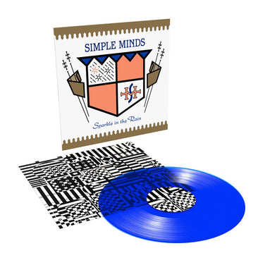 Simple Minds - Sparkle In The Rain  Transparent Blue Vinyl LP Reissue