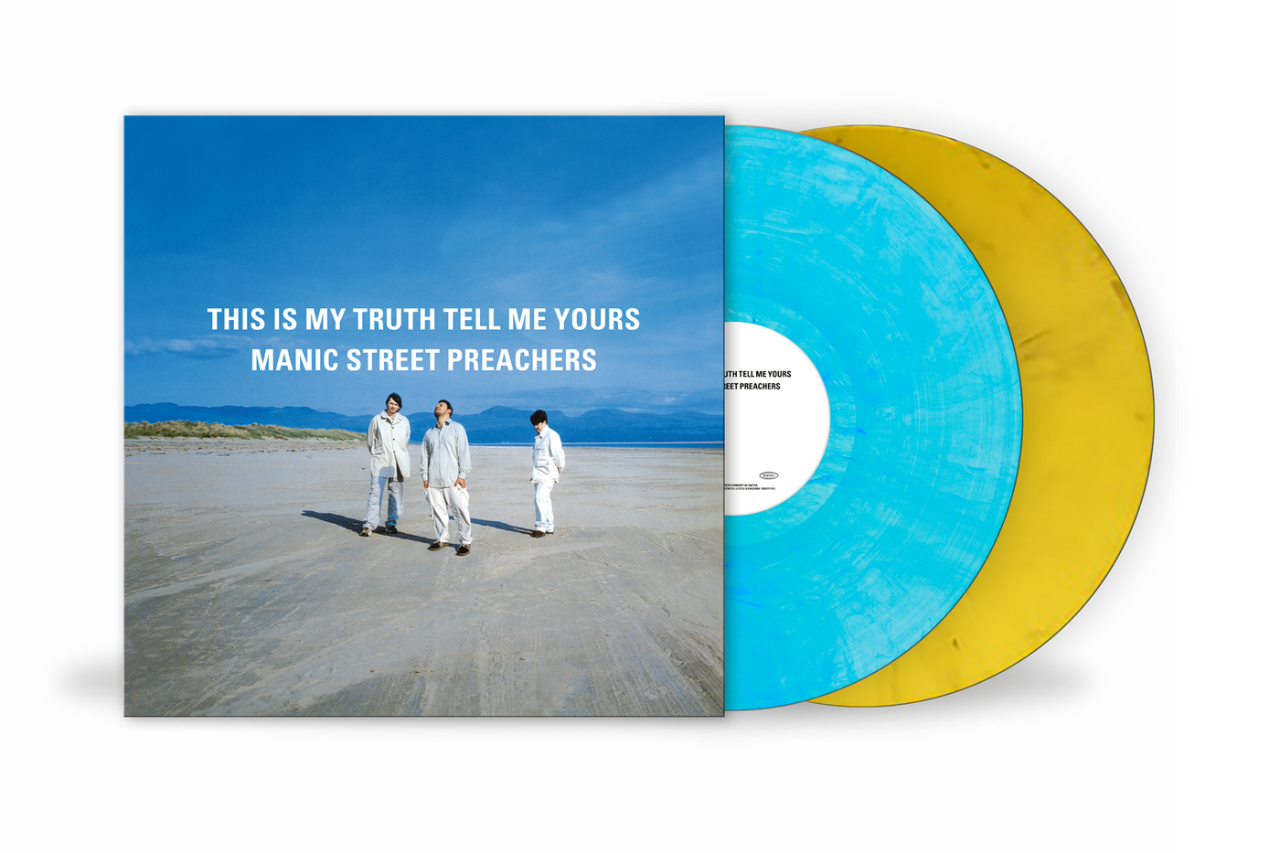 Manic Street Preachers - This Is My Truth Tell Me Yours National Album Day 2x Sky / Sand Colour Vinyl LP