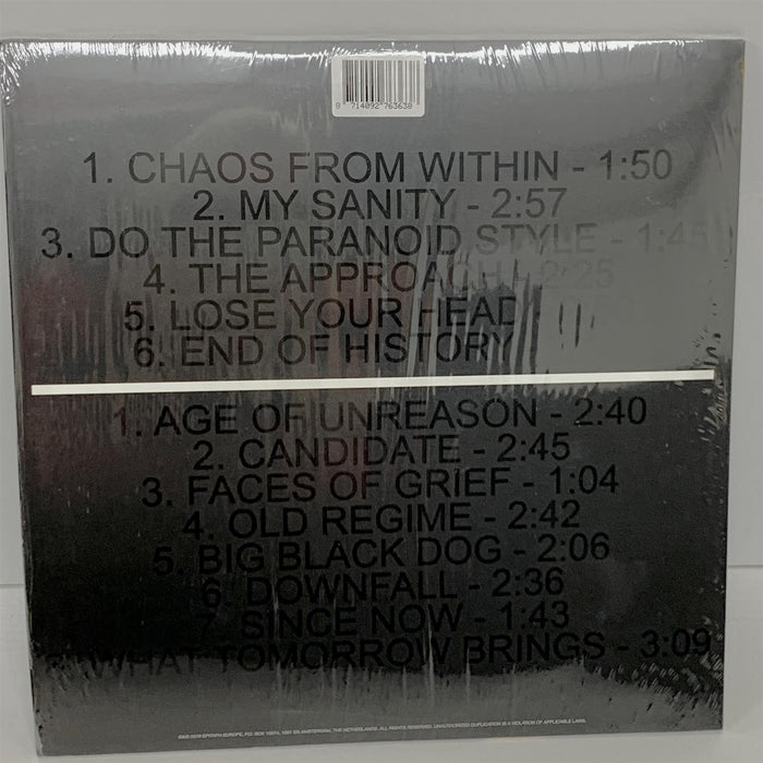 Bad Religion - Age Of Unreason 180G Clear Vinyl LP