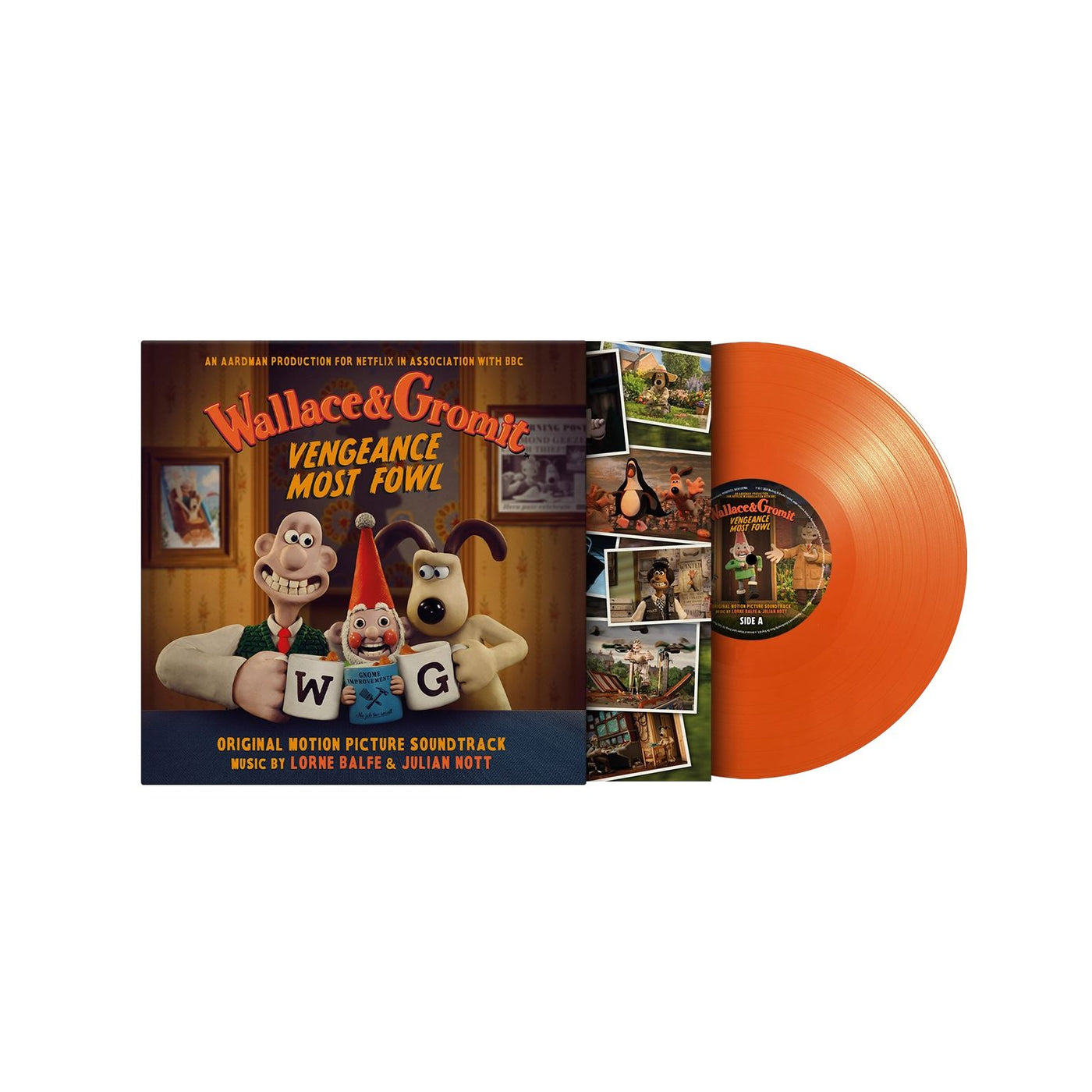 Wallace and Gromit: Vengeance Most Fowl - Lorne Balfe & Julian Nott Limited Edition 180G Orange Vinyl LP