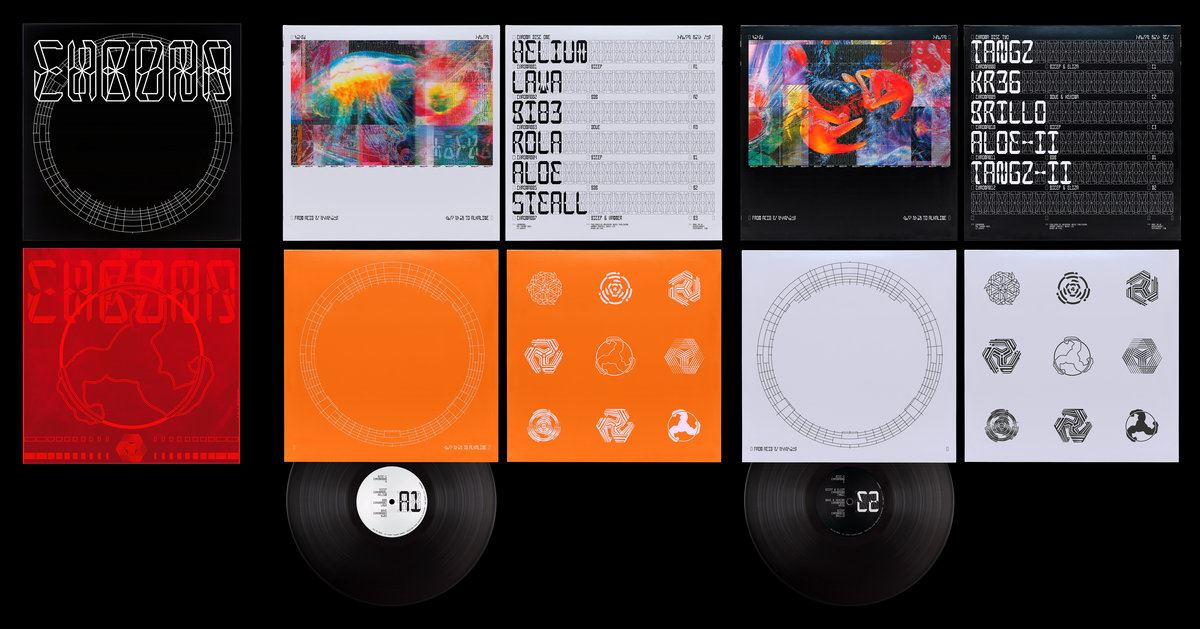 Bicep - CHROMA 000 2x Vinyl LP + 12" Neon Etched Acrylic Sheet