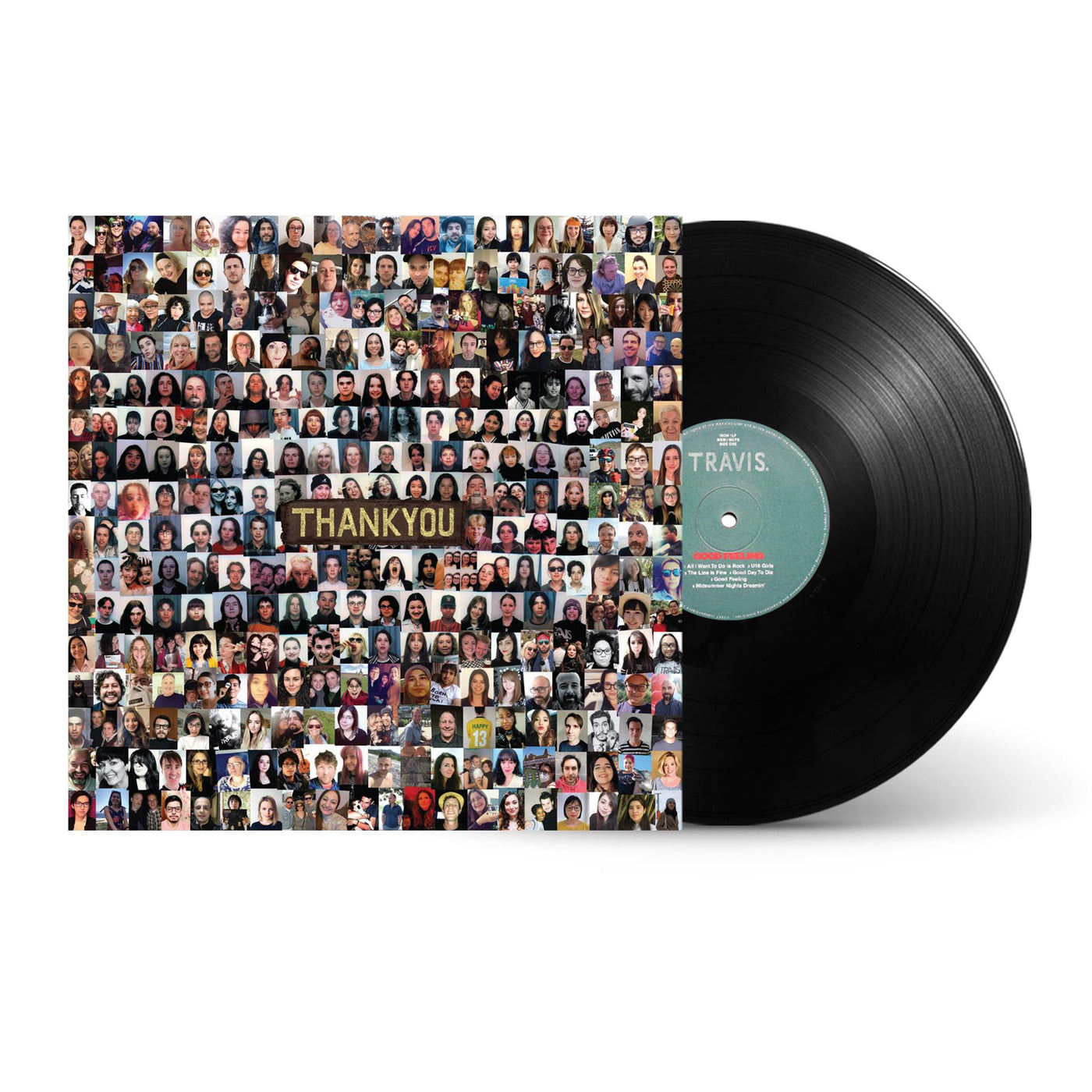 Travis - Good Feeling National Album Day 2022 Black Vinyl LP Reissue