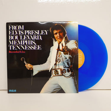Elvis Presley - From Elvis Presley Boulevard, Memphis, Tennessee Limited Edition 180G Trasparent Blue Vinyl LP Reissue