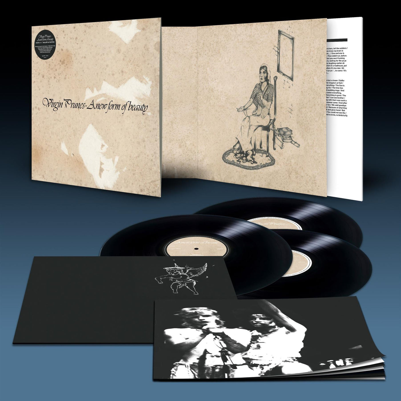 Virgin Prunes - A New Form of Beauty 1-4 Deluxe Edition 3x Vinyl LP