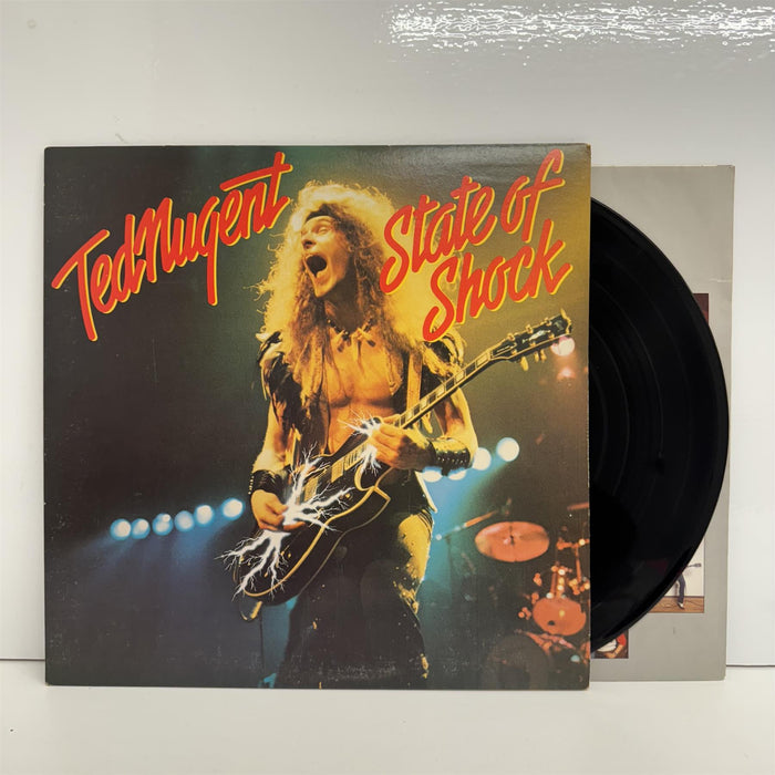 Ted Nugent - State Of Shock White Label Promo, Vinyl LP