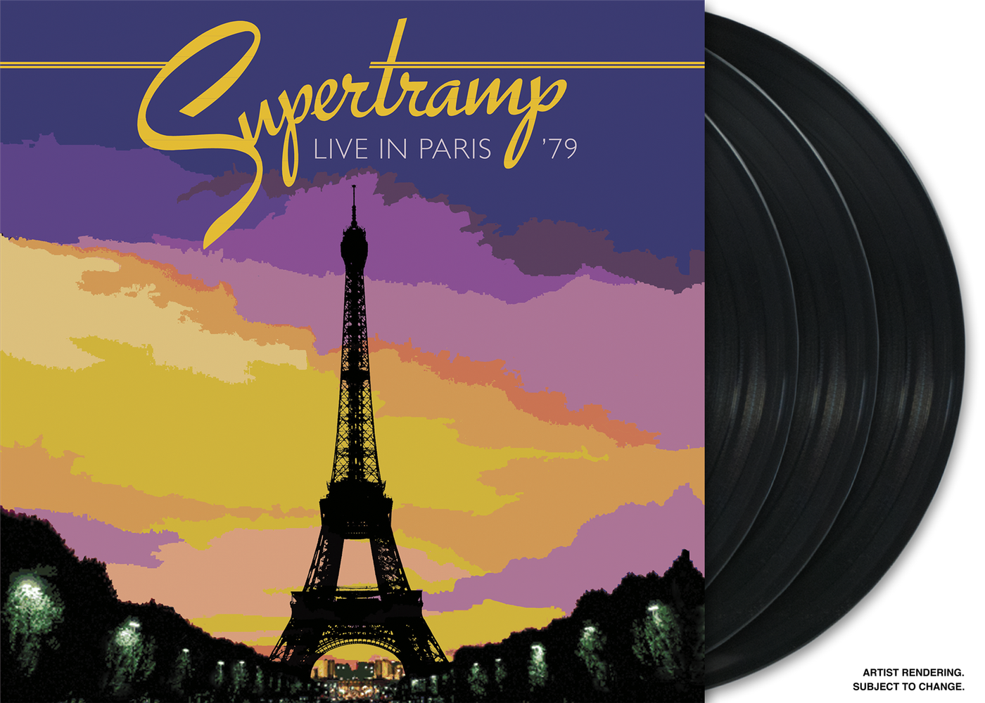 Supertramp - Live in Paris '79 3x Vinyl LP