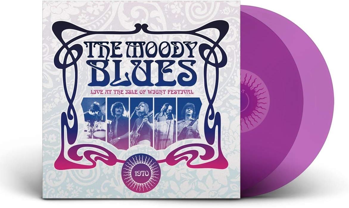 The Moody Blues - Live At The Isle Of Wight Festival 2x 180G Violet Vinyl LP Reissue Numbered