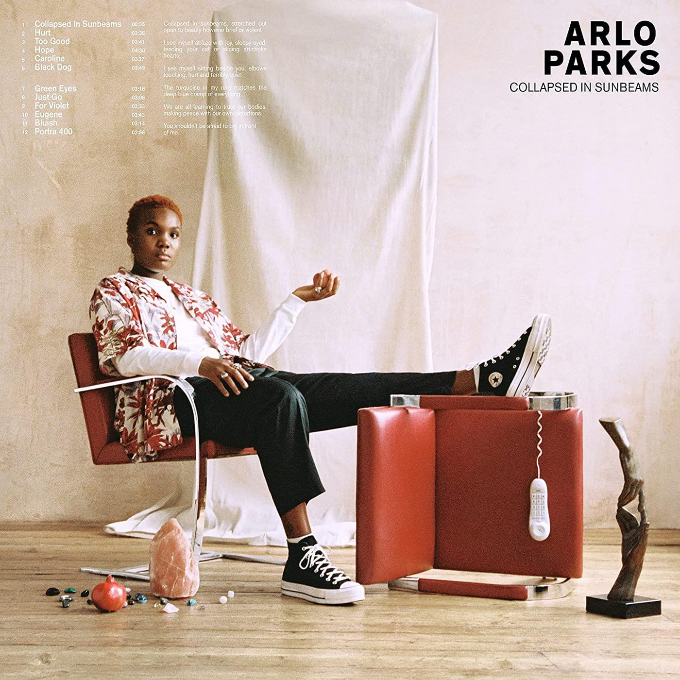 Arlo Parks - Collapsed In Sunbeams 2x Deep Red Vinyl LP