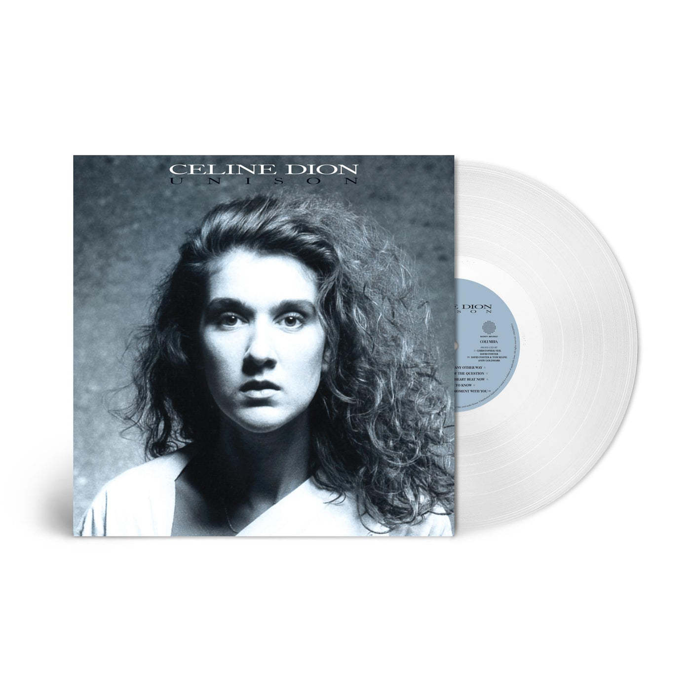 Céline Dion - Unison Crystal Clear Vinyl LP Reissue