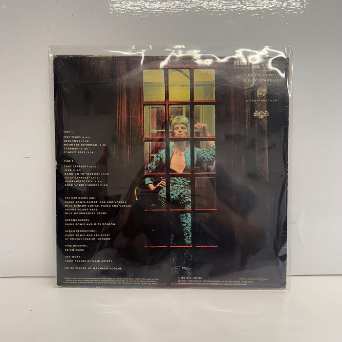 David Bowie - The Rise And Fall Of Ziggy Stardust And The Spiders From Mars Vinyl LP