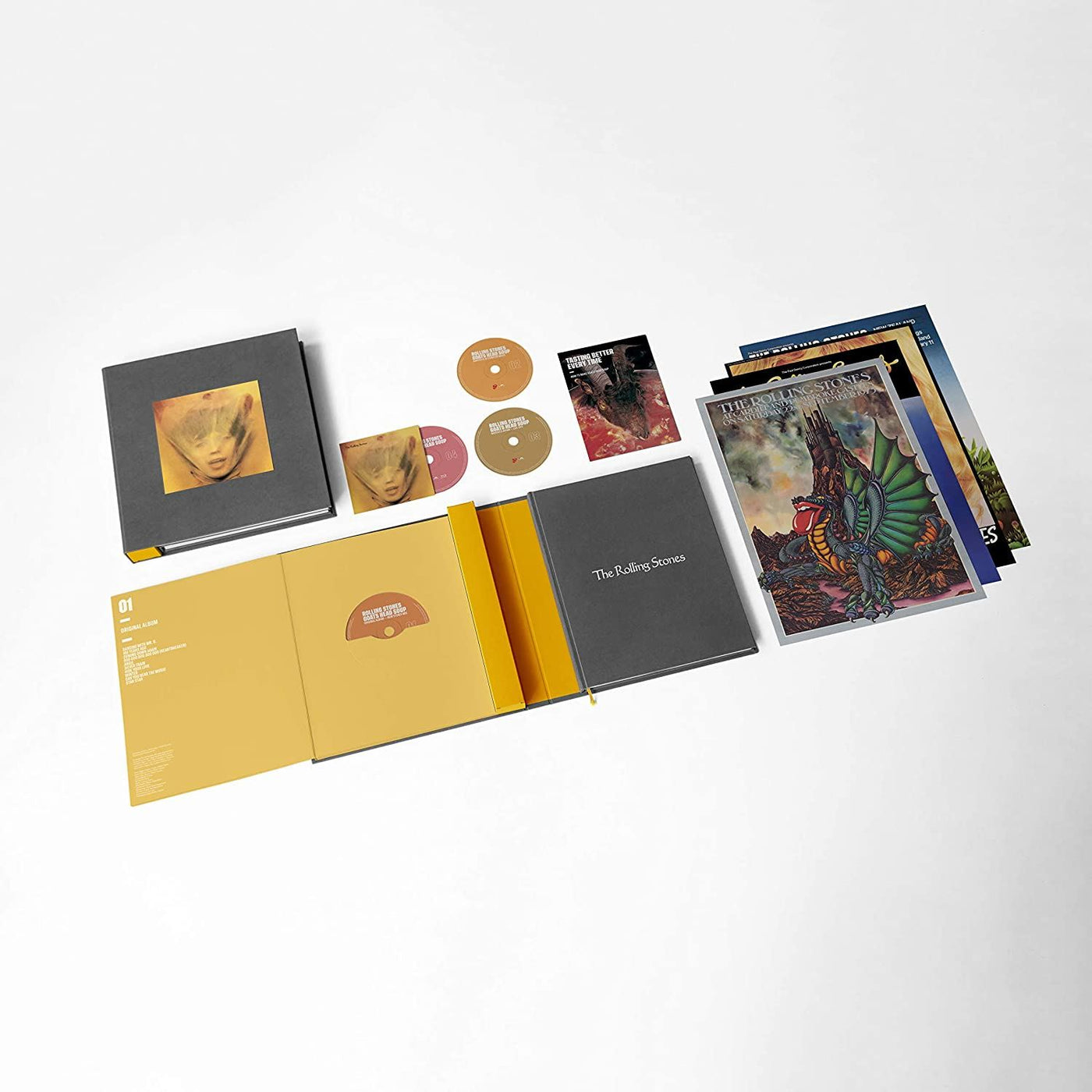 The Rolling Stones ‎– Goats Head Soup Super Deluxe Edition Box Set 3CD + Blu-Ray