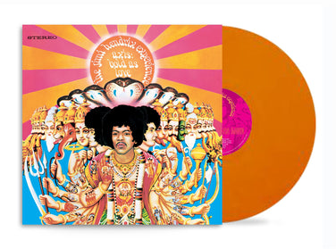 Jimi Hendrix - Axis: Bold As Love National Album Day Electric Orange Vinyl LP
